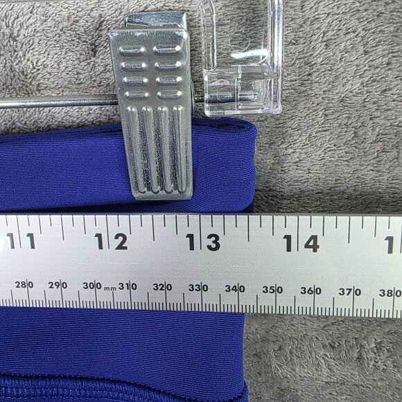 Womens Under Armour Capri Blue & Pink Leggings Activewear Polyester Stretch S - Picture 5 of 8